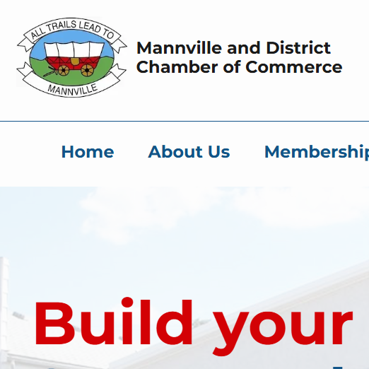 Mannville Homepage Design